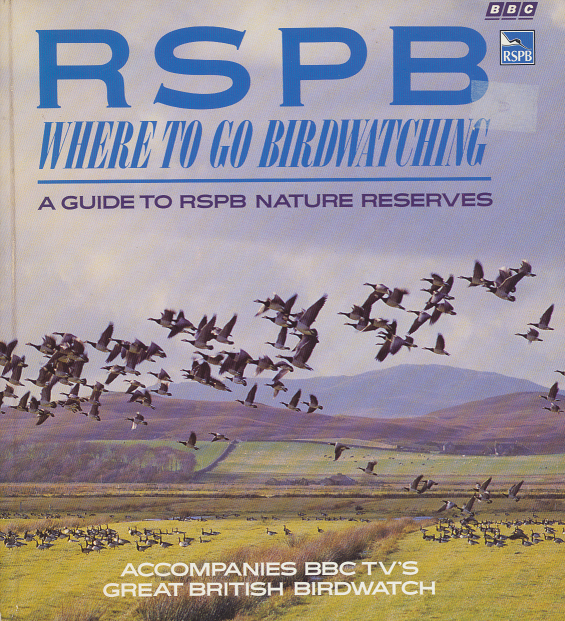 RSPB Where To Go Birdwatching　探鳥のガイド本
