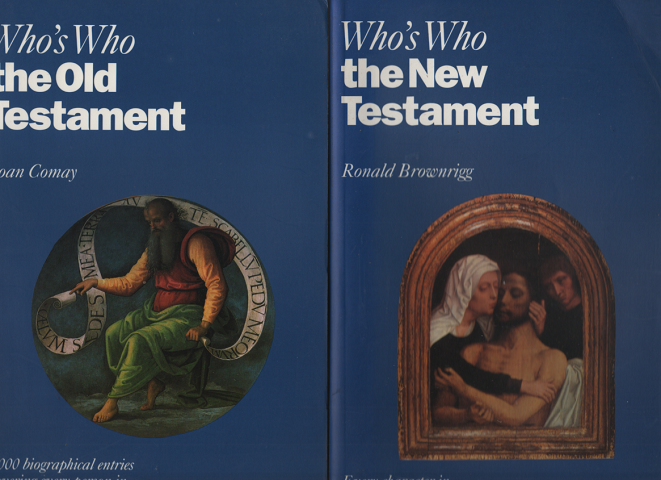 Who's Who   the Old Testament / the New Testament  2冊セット