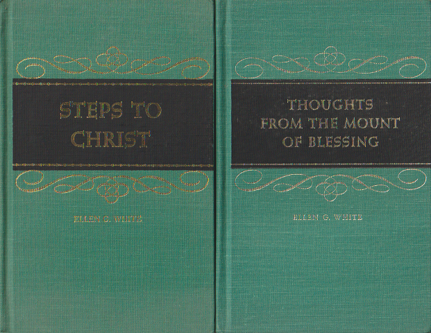 『STEPS TO CHRIST』『THOUGHTS FROM THE MOUNT OF BLESSING』　2冊セット