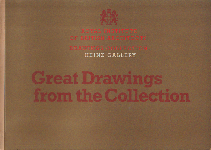 Great　Drawings　from　the　Collection（Royal Institute　Of　British　Collection）