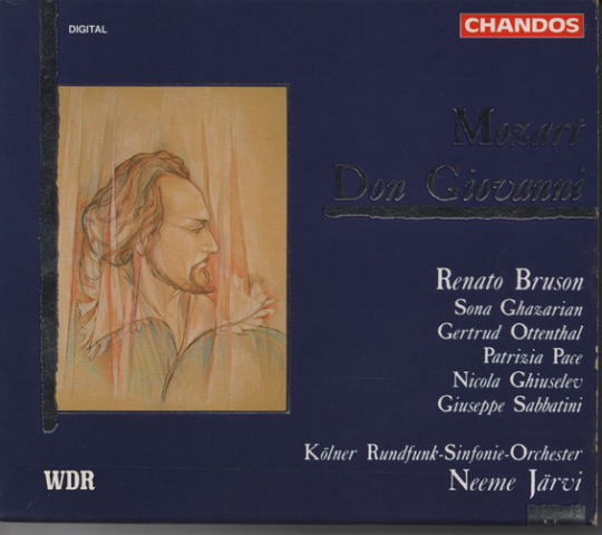 CD「MOZART　Don　Giovanni/指揮：Neeme　Jarvi」3枚組