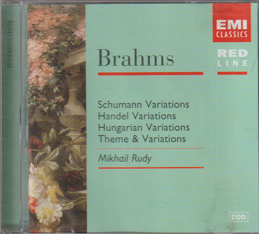 CD：　Johannes Brahms 1833-1897