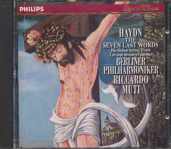 CD「ハイドン：十字架上の七つの言葉/ムーティ」