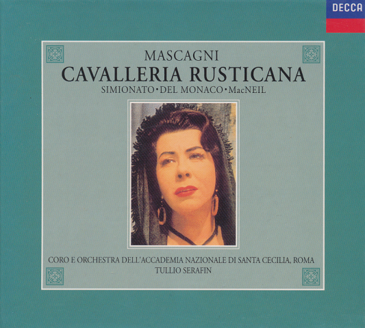 CD「MASCAGNI/CAVALLERIA RUSTICANA」