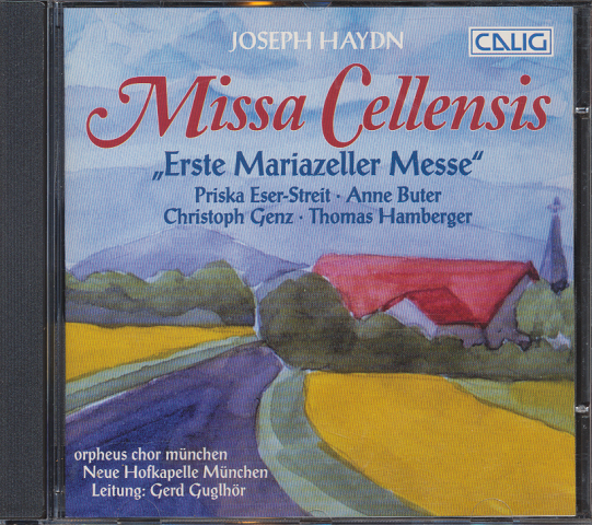 CD「 JOSEPH HAYDN   Missa Cellensis 」