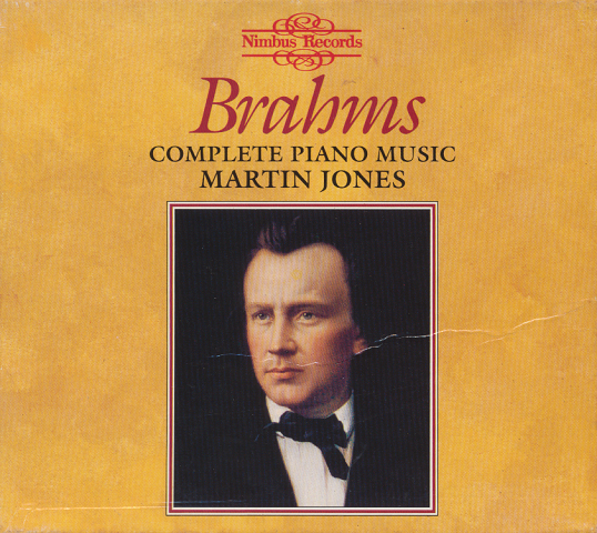 CD「Brahms/COMPLETE PIANO MUSIC/MARTIN JONES」