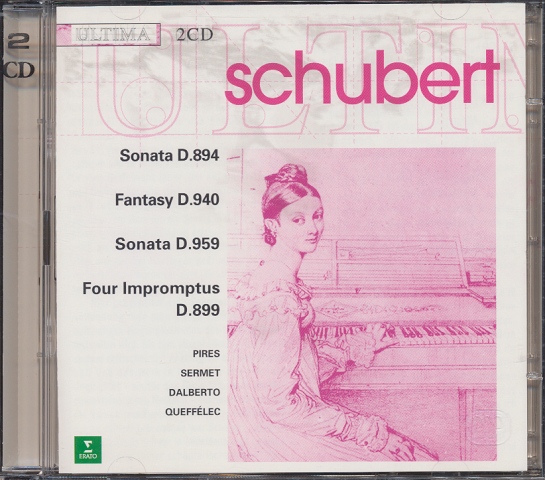 CD「Schubert / SOnata D.894 Fantasy D.940 」