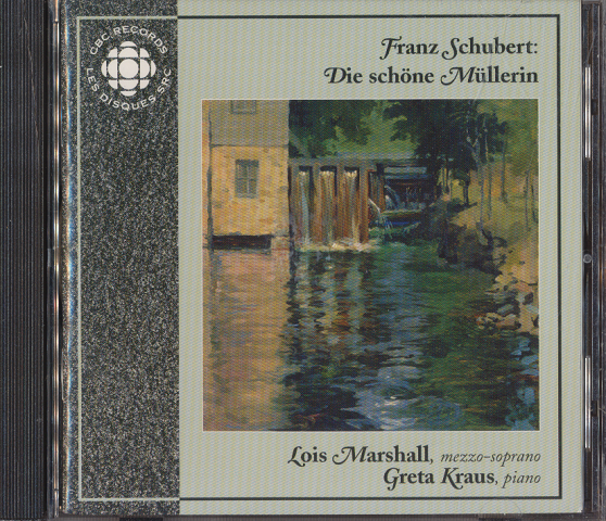 CD「Schubert：The Beautiful Maid of the Mill」