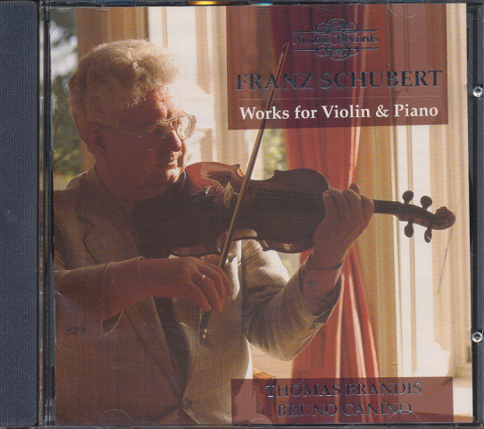 CD「Shubert:　Works for Violin＆Piano」
