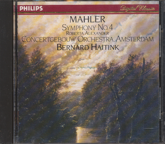 CD「MAHLER / SYMPHONY NO.4」