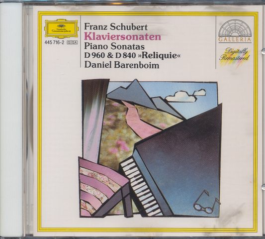 ＣＤ「Franz Schubert ≪ Klaviersonaten≫」