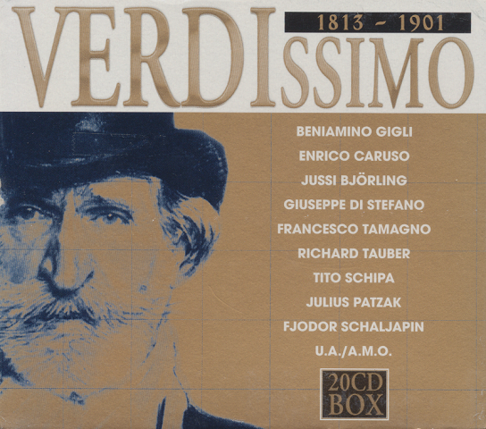 CD「VERDISSIMO1813‐1901」
