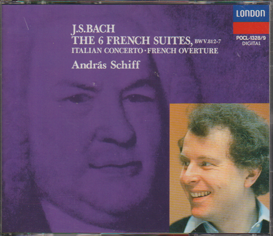 CD「J.S.BACH/ THE 6 FRENCH SUITES etc」