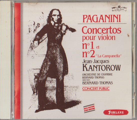 CD「PAGANINI/カントロフ」