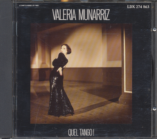 CD：「QUEL TANGO！」　VALERIA MUNARRIZ