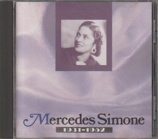 CD：MERCEDES　SIMONE（1931～1952）