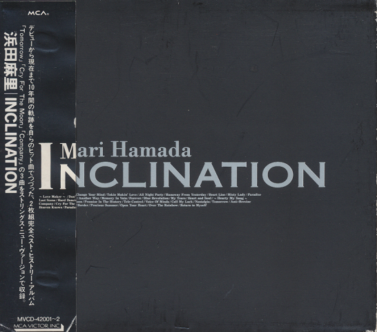 CD「INCLINATION」2枚組