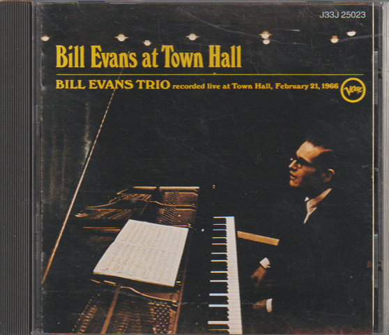 CD「ビル・エヴァンス・アット・タウン・ホール」