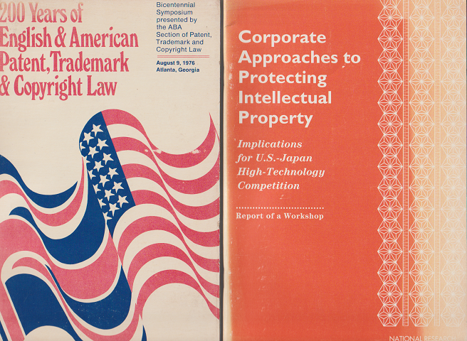200 Years of English & American Patent, Trademark & Copyright Law 
他1冊
