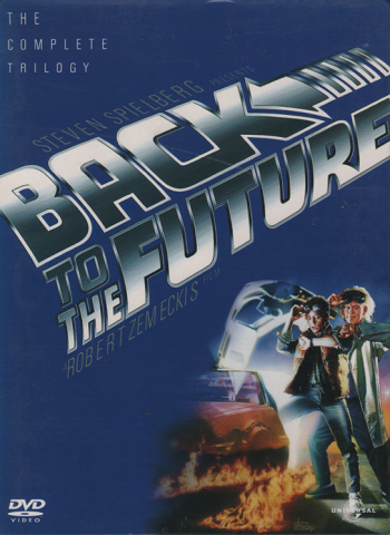 映画DVD：「BACK TO THE FUTURE　バック・トュ・ザ・フューチャー三部作」