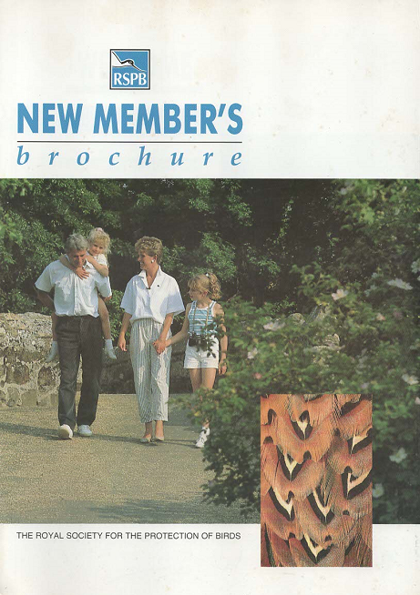 New Member's brochure