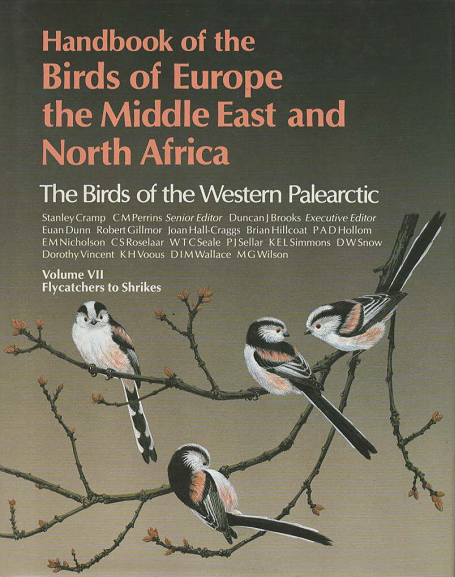 The Birds of the Western Palearctic VII