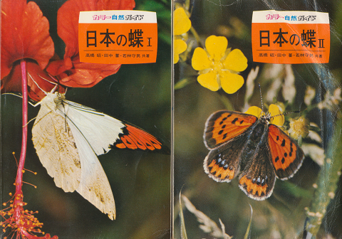 日本の蝶Ⅰ・Ⅱ　2冊セット