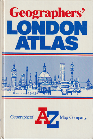 洋書　Geographers' LONDON ATLAS