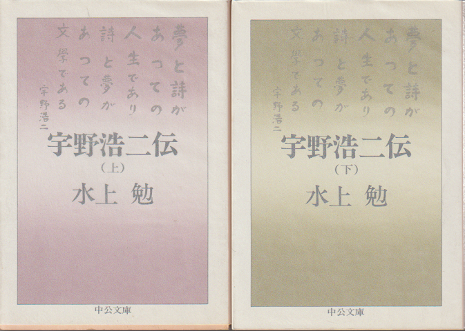 宇野浩二伝 (上・下2冊セット)