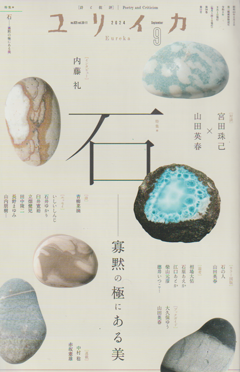 ユリイカ 2024年 9月号 特集：石 寡黙の極にある美