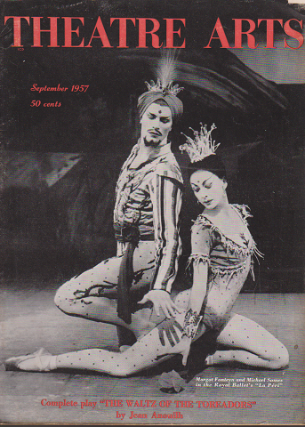 THEATRE ARTS Sep.1957 Lineage of the Royal Ballet