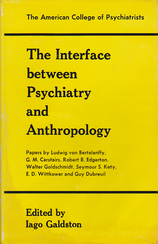 The Interface between Psychiatry and Anthropology