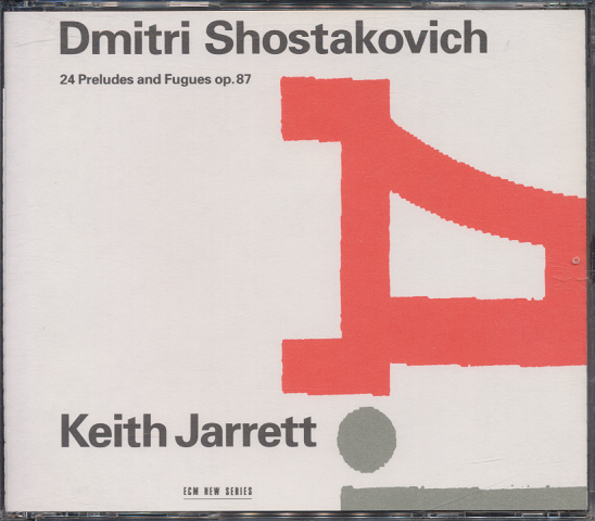 CD：「Dmitri Shostakovich 」　キース・ジャレット
