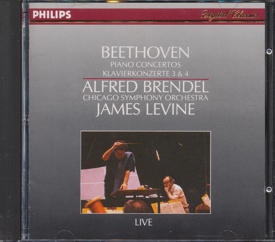 CD「ブレンデル/ベートーヴェン：ピアノ協奏曲第3番、第4番」