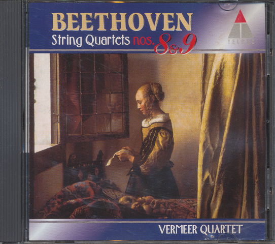 CD「ベートーヴェン：弦楽四重奏曲第8＆９番」