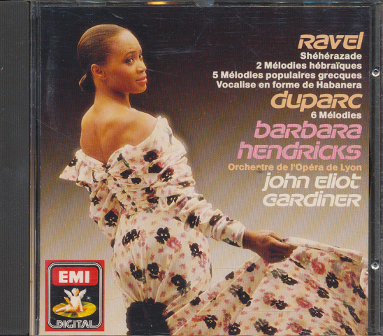 CD「RAVEL/DUPARC/BARBARA/HENDRICKS」