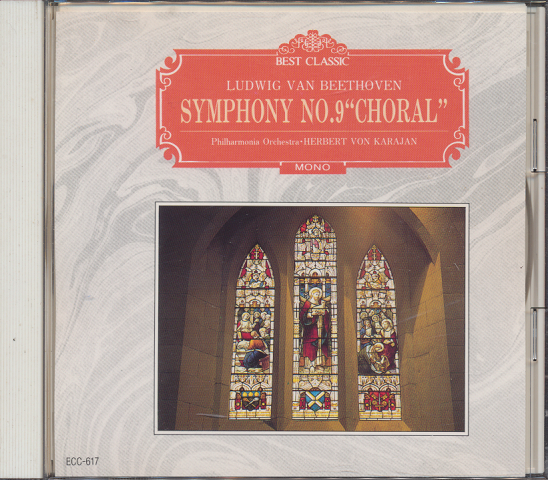 CD「ベートヴェン：SYMPHONY　No.9　”CHORAL”」