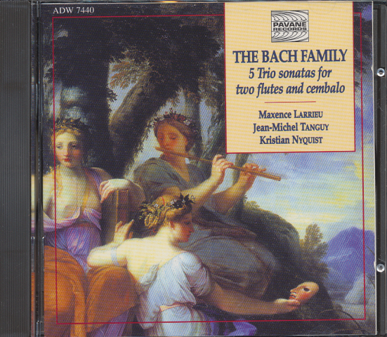 CD「THE BACH FAMILY/5Trio sonatas」