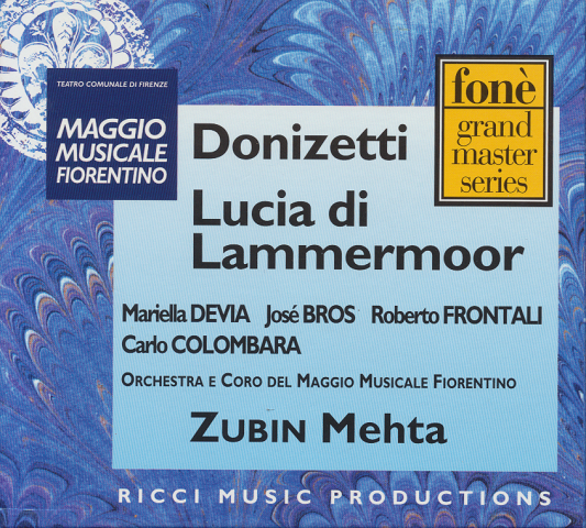 CD「Donizatti：ランメルモールのルチア/メータ」