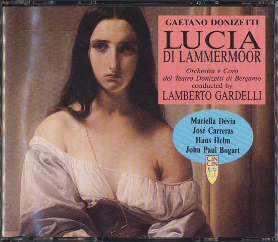 CD「Gaetano Donizetti　：　Lucia  di  Lammermoor」2枚組