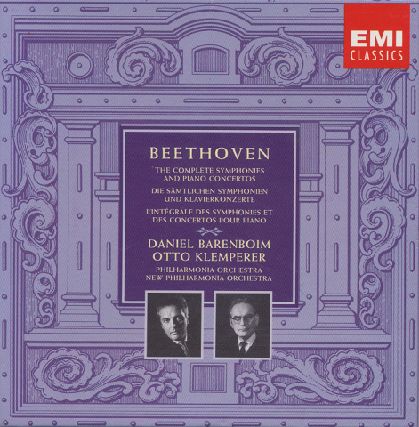 CD「BEETHOVEN THE COMPLETE SYMPHONIES AND PIANO CONCERTOS」９枚組