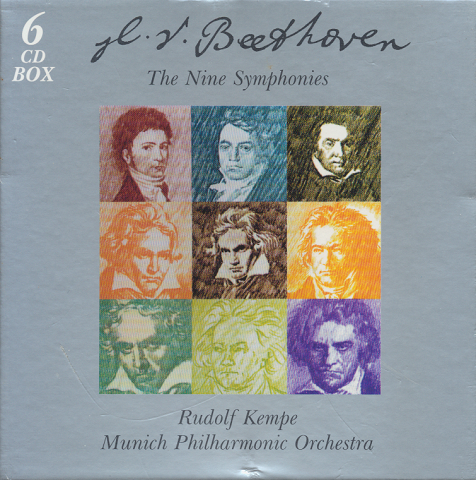 CD「L.V.Beethoven　The Nine Symphonies 」　６枚組