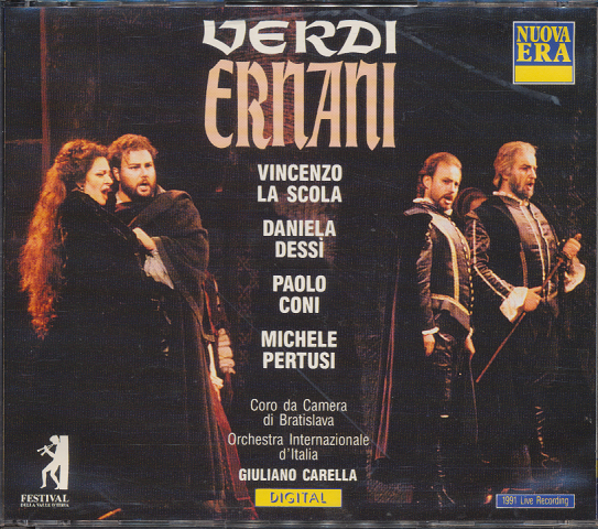 CD「VERDI  ERNANI 」２枚組
