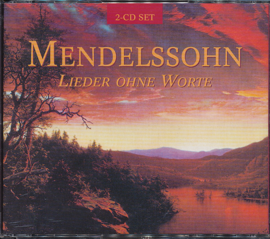 CD「MENDELSSOHN   LIEDER OHNE WORTE」