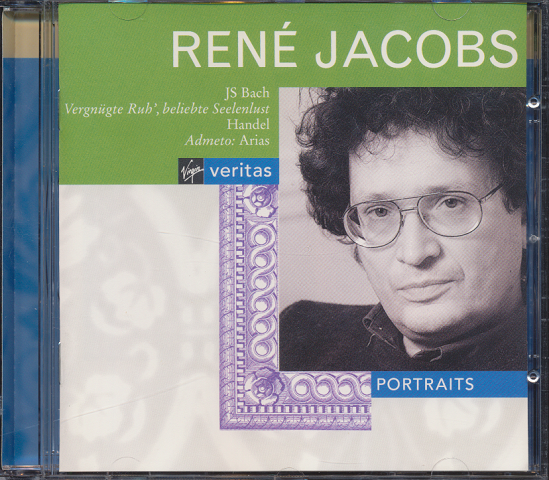 CD「RENE JACOBS   JS Bach 」
