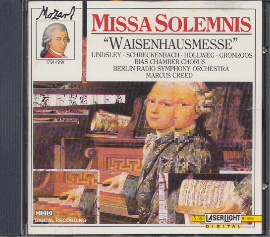 CD「MISSA SOLEMINIS　 Waisenhausmesse」