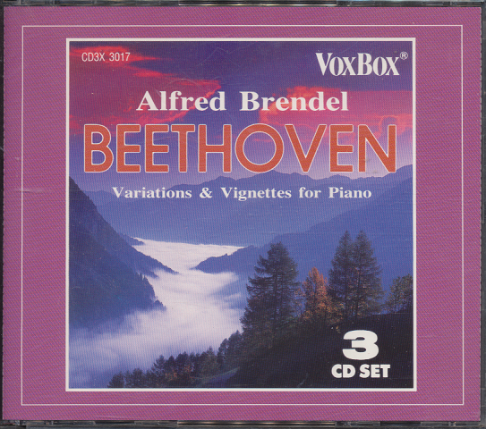 CD「BEETHOVEN Variations&Vignettes for Piano」
