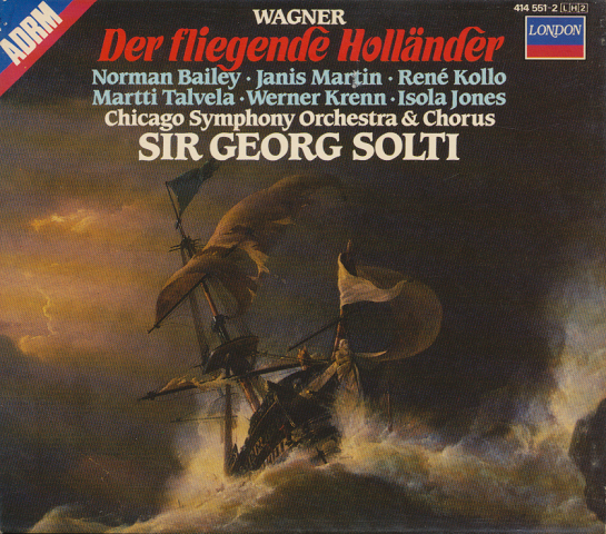 CD「WAGNER/Der fliegende Hollander/SIR GEORG SOLTI」