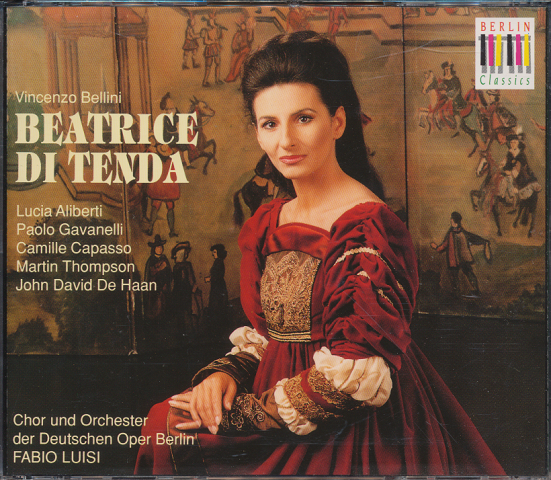 CD「BELLINI/BEATRICE DI TENDA/FABIO LUISI」