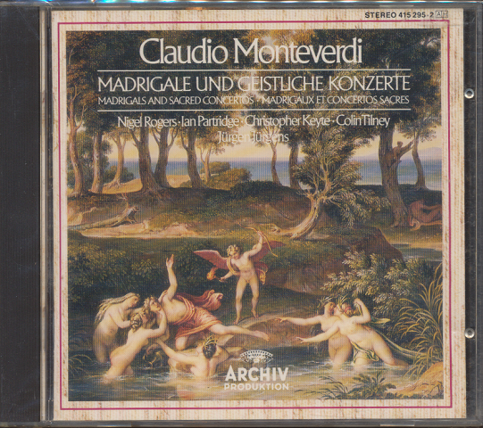 CD「Claudio Monteverdi 」